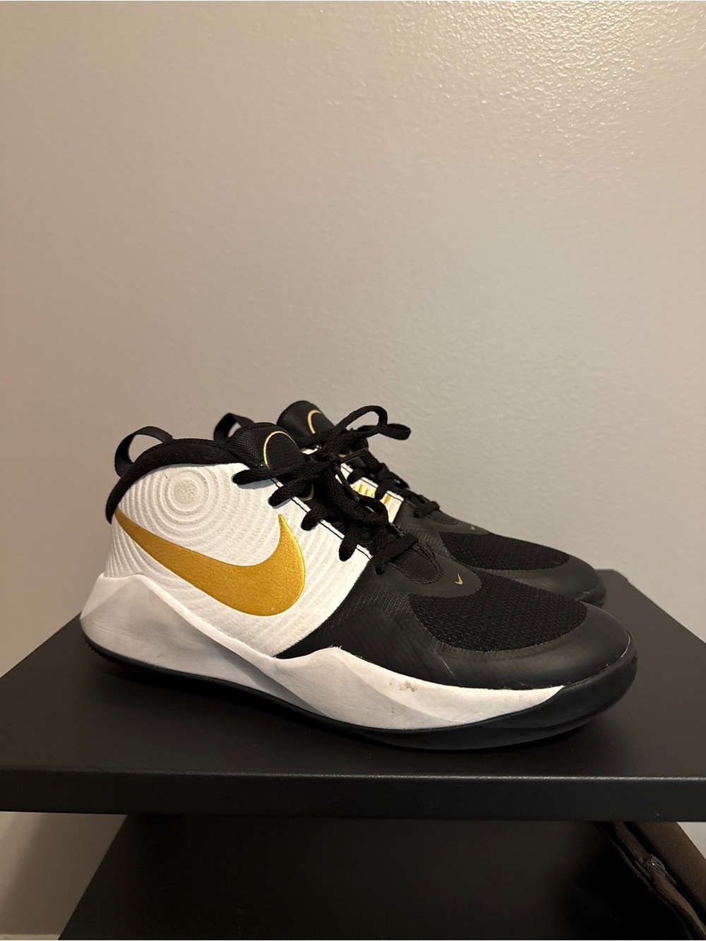Like new! Nike Team Hustle D9 Sneakers (5.5Y)